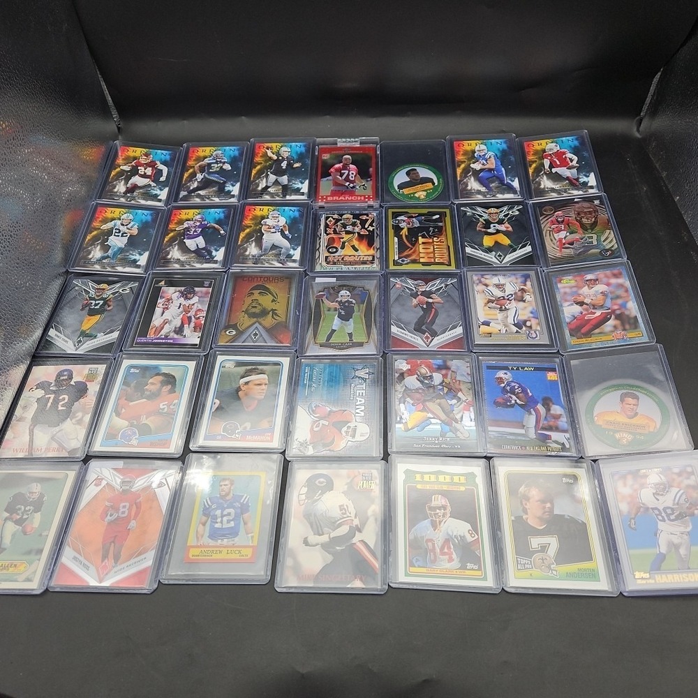 Football Card Collection Lot Of 35 Rookies‎ Origins Rares